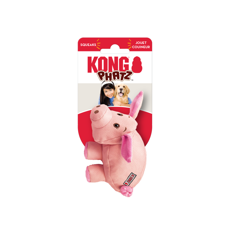 KONG Phatz Pig – Medium Bleikur - Image 4