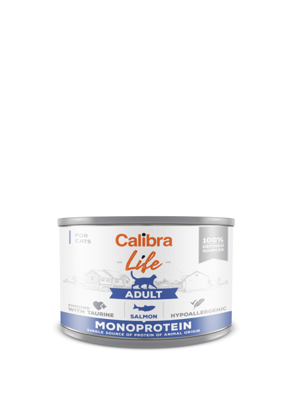 Calibra Cat Life Adult Salmon 200gr