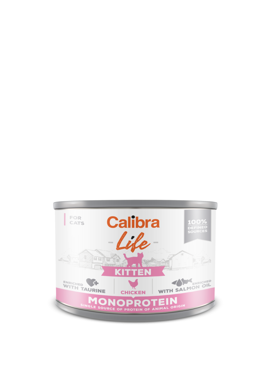 Calibra Cat Life Kitten Chicken 200gr