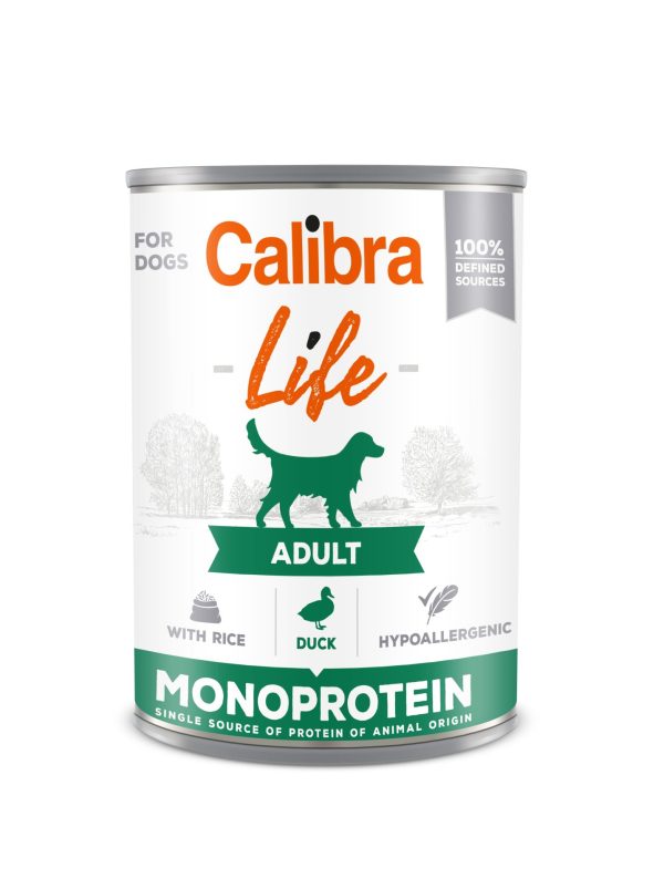Calibra Dog Life Adult Duck with rice 400gr