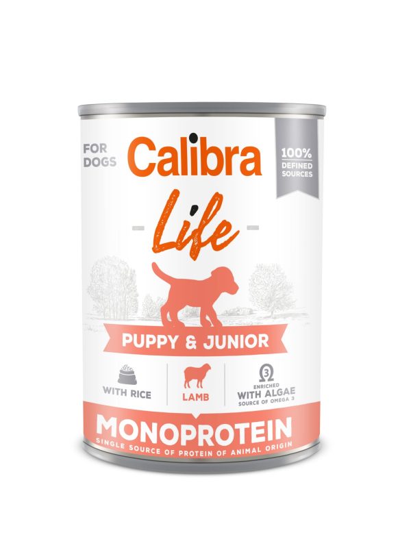 Calibra Dog Life Puppy&Junior Lamb&rice 400gr