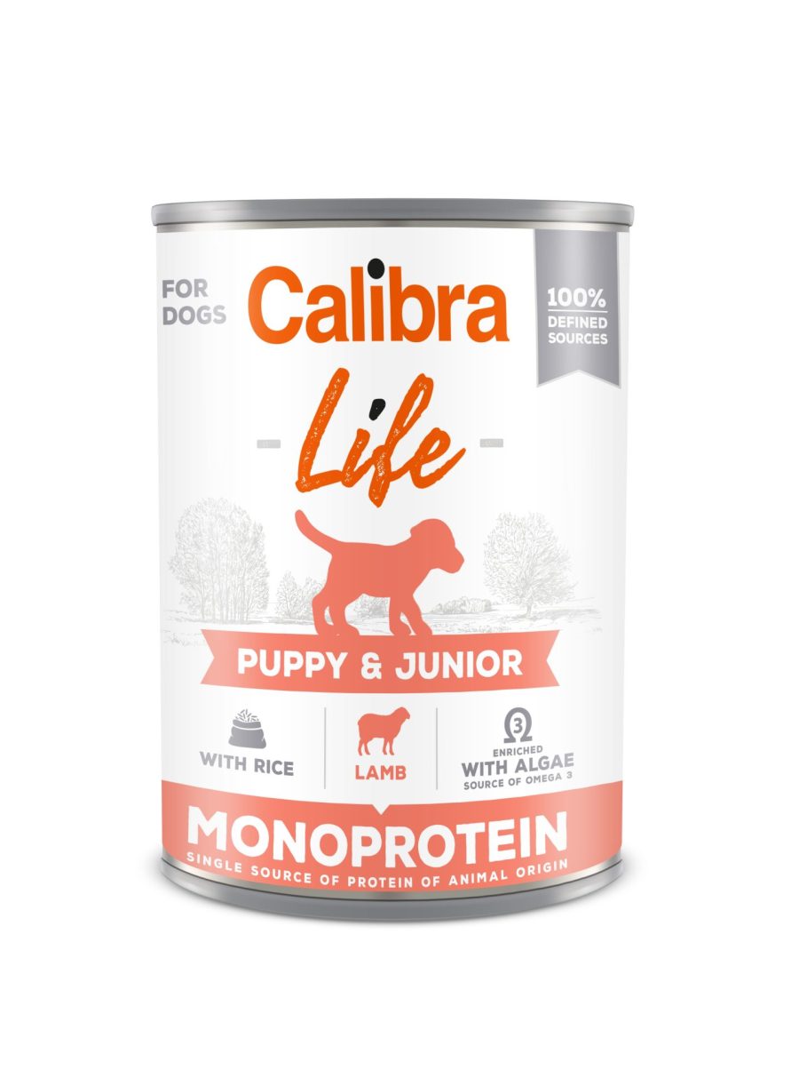 Calibra Dog Life Puppy&Junior Lamb&rice 400gr