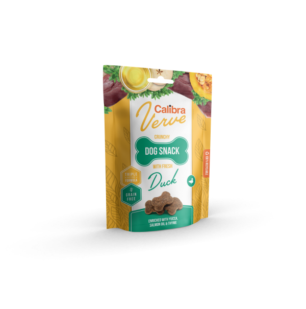 Calibra Dog Verve Crunchy Snack Fresh Duck 150gr