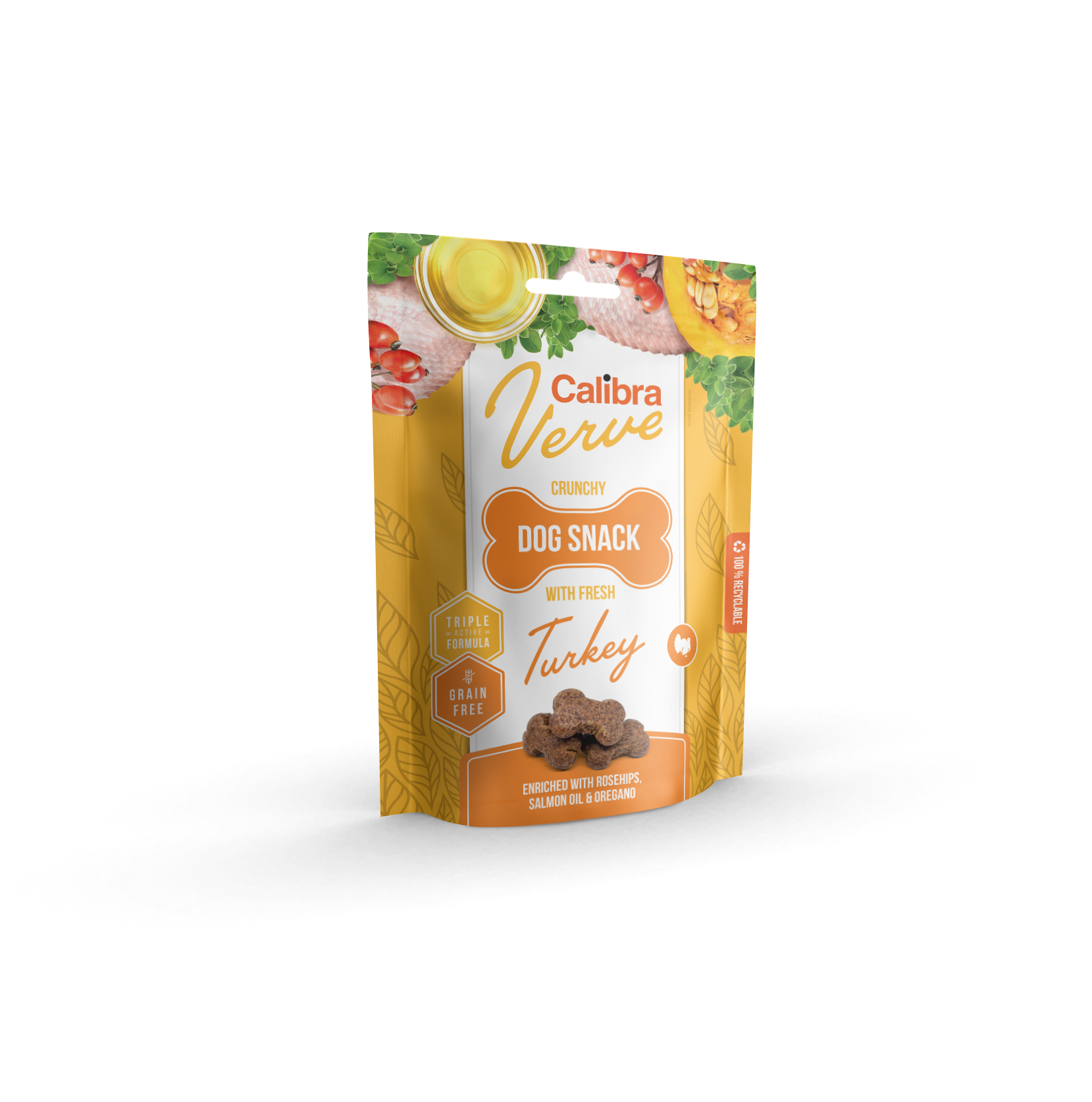 Calibra Dog Verve Crunchy Snack Fresh Turkey 150gr