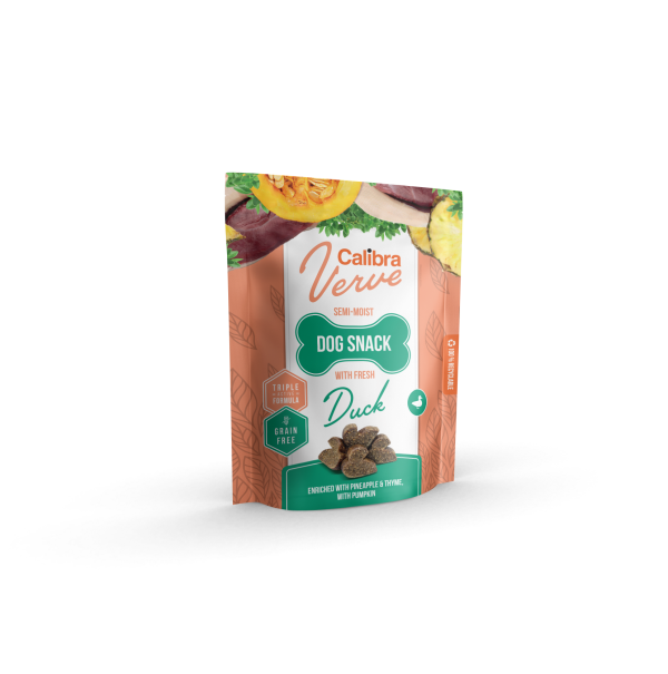 Calibra Dog Verve Semi-Moist Snack Fresh Duck 150g