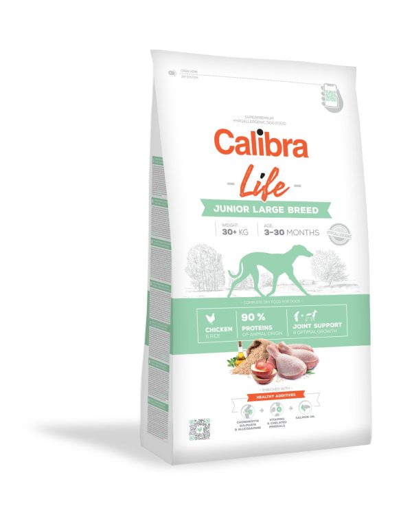 Calibra Dog Life Junior Large Breed Chicken 12kg