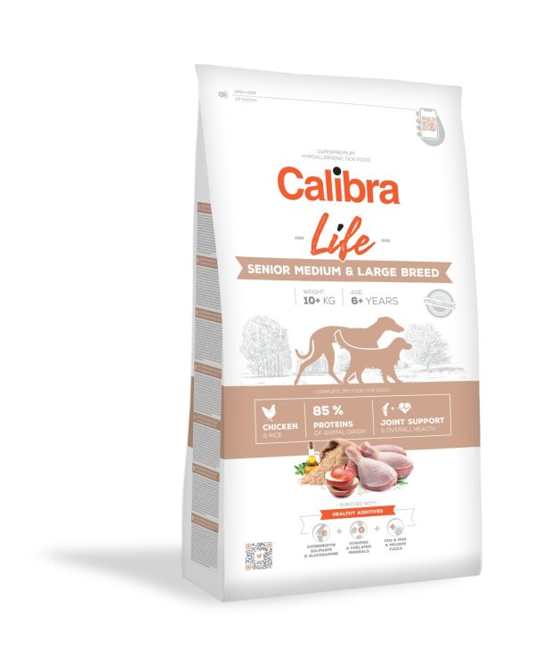 Calibra Dog Life Senior Medium&Large Chicken 12kg