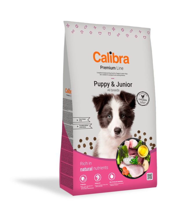 Calibra Dog Premium Line Puppy&Junior 3 kg / 12 kg