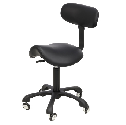 Ergonomic hnakkstóll með bakstuðningi