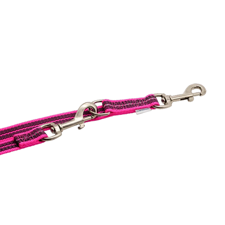 Rubberized leash, 2.5 m 3- fallt stillanleg - Image 3