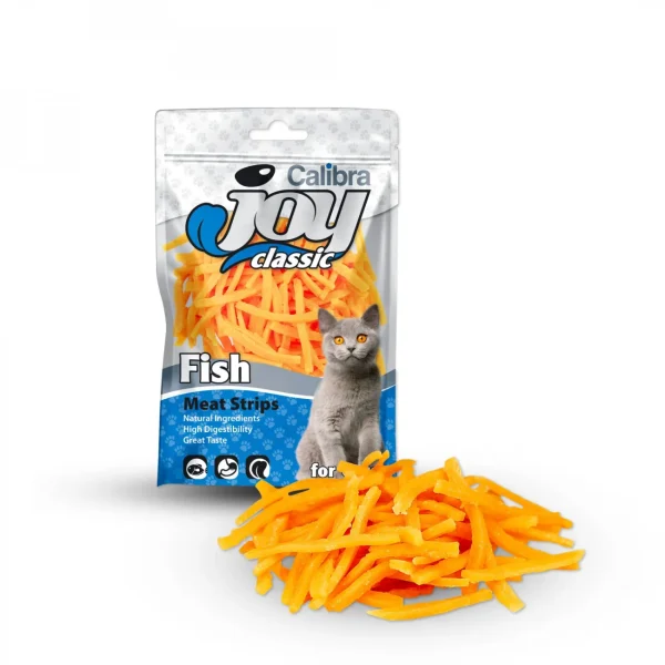 Calibra Joy Cat Classic Fish Strips - Fiskur nammi 70g