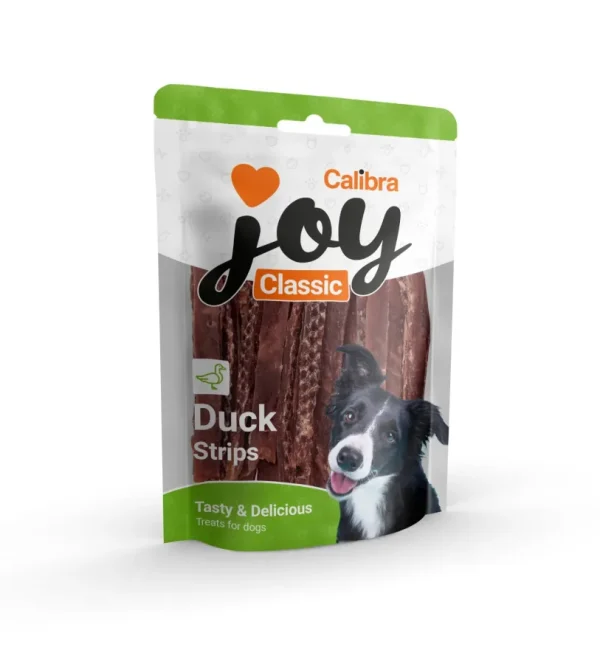 Calibra Joy Dog Classic Duck Strips 80g