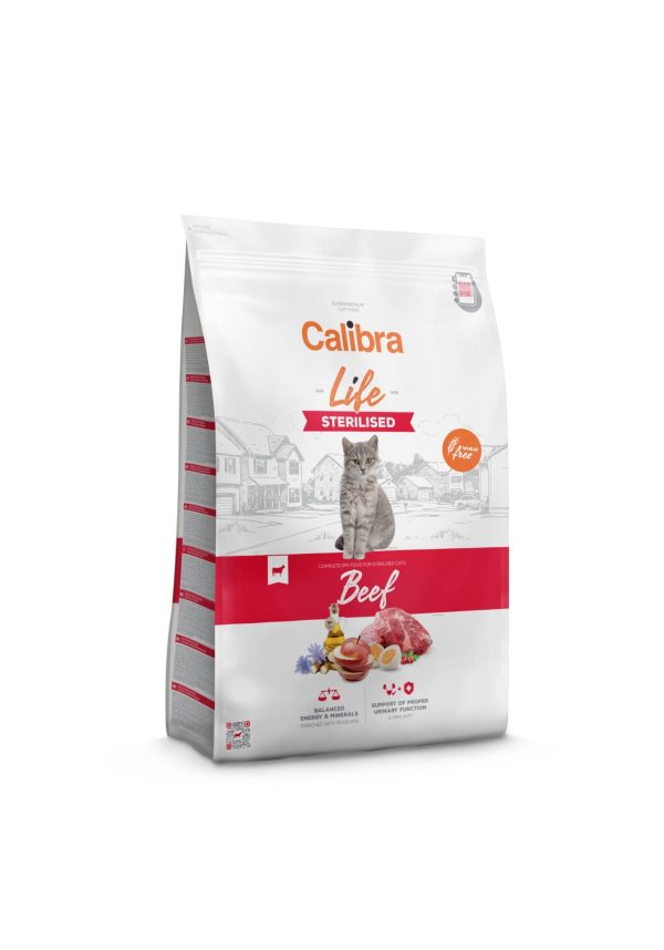 Calibra Cat Life Sterilised Beef 6kg
