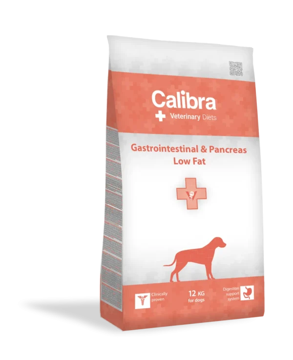 Calibra Sjúkrafóður Dog Gastrointestinal&Pancreas Low Fat 2kg - 12kg