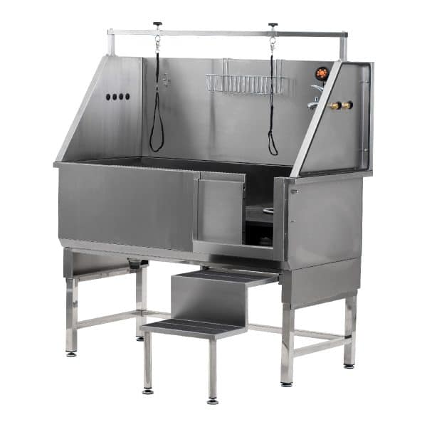 Aeolus gæludýra baðkar úr ryðfríu stáli, án lyftu.