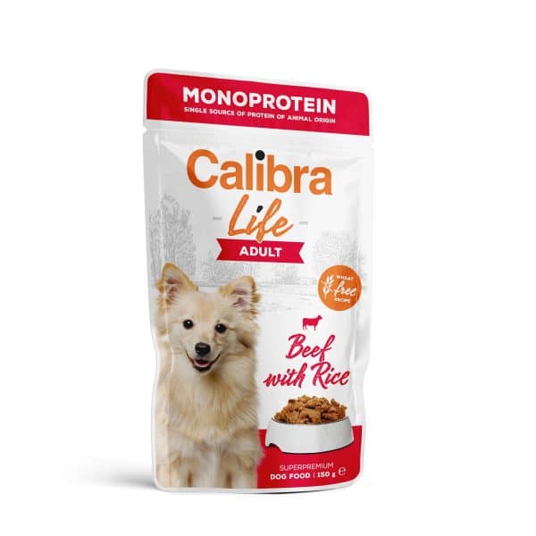 Calibra Dog Life Adult Beef 150 gr Poki