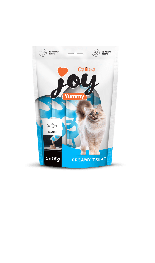 Calibra Joy Cat Yummy Salmon Treat 5x15g